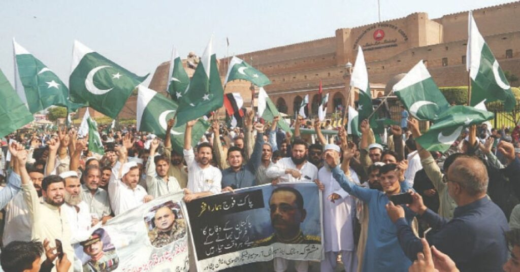 Public in Khyber Pakhtunkhwa reaffirms support for Pakistan’s security forces