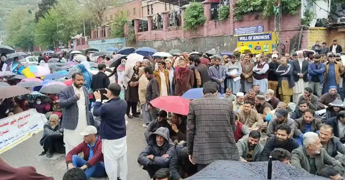 AJK Health Workers warn of continuous sit-in if demands remain unmet