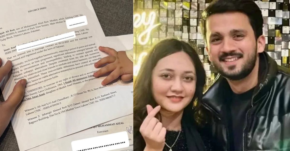 YouTuber Rajab Butt sends divorce notice to wife