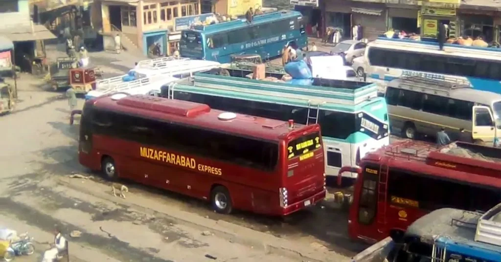 Muzaffarabad transport fares