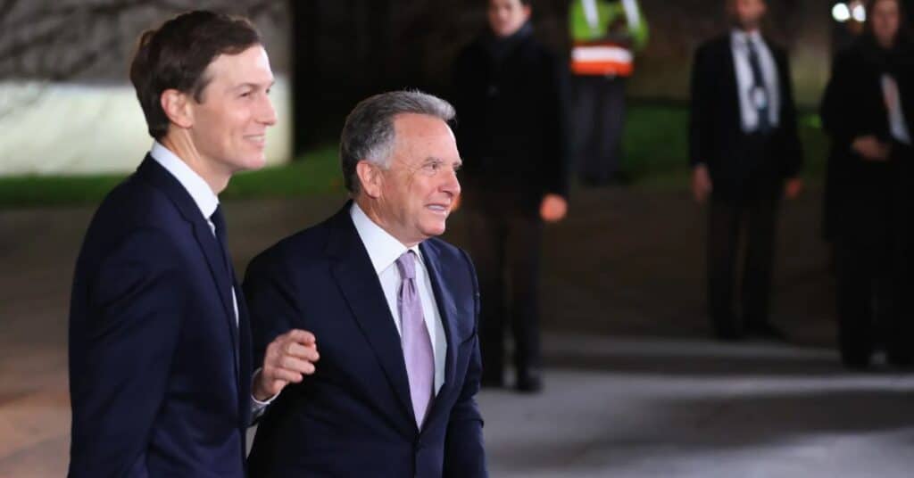 envoys Steve Witkoff and Jared Kushner