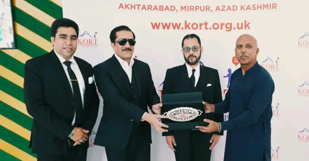 Chief Justice AJK High Court visits Kashmir orphan trust