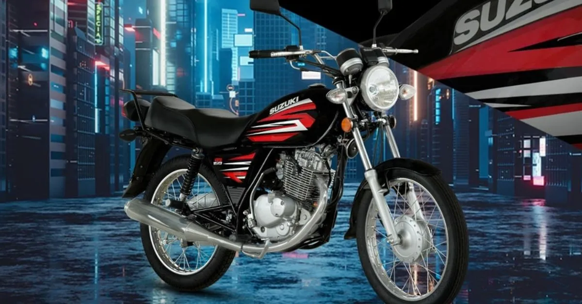 Get Suzuki GS 150 motorcycle on 0% mark-up, installments plan