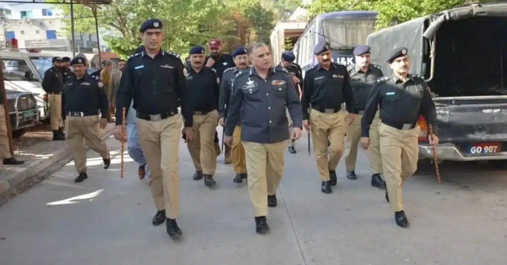 azad kashmir police