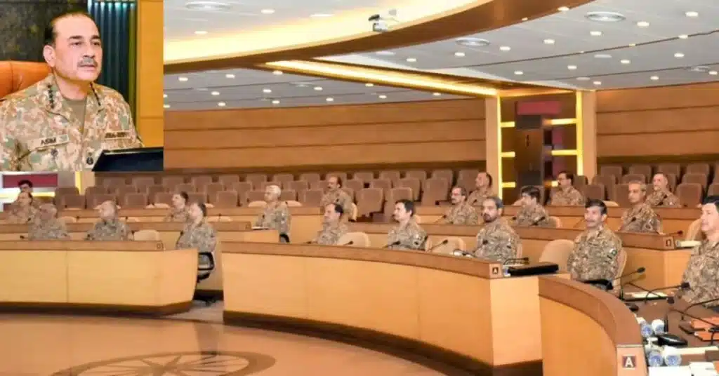 Corps Commanders’ Conference
