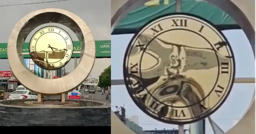 Newly installed clock in Mirpur loses hands mysteriously