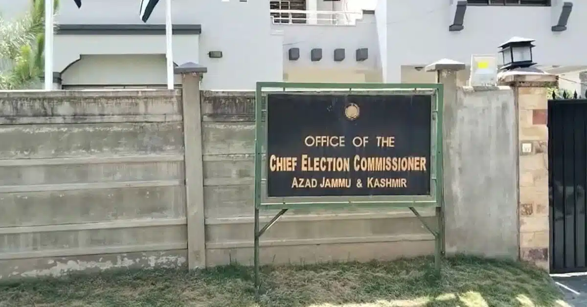 AJK Election Commission constituencies
