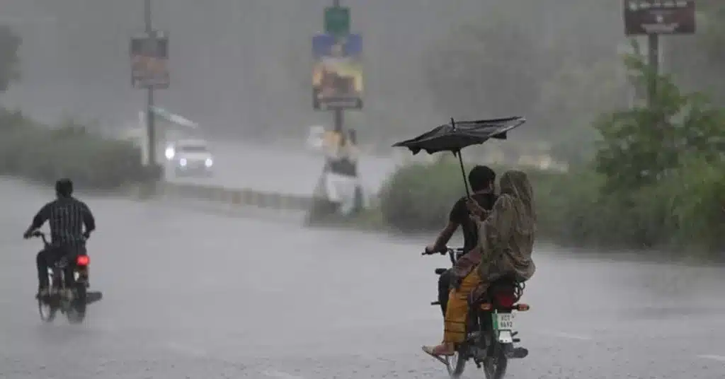 heavy rainfall