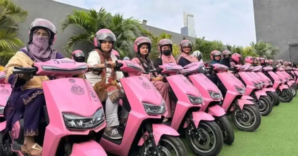 Sindh expands Pink Scooty Scheme for women’s mobility
