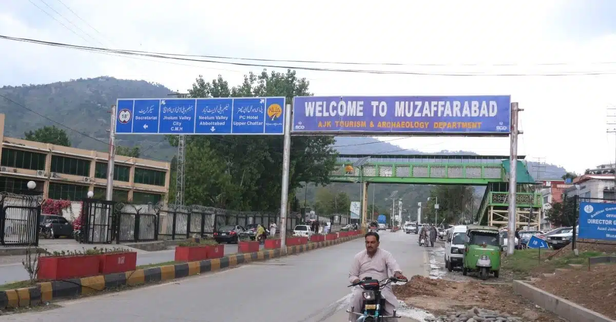 Muzaffarabad five constituencies