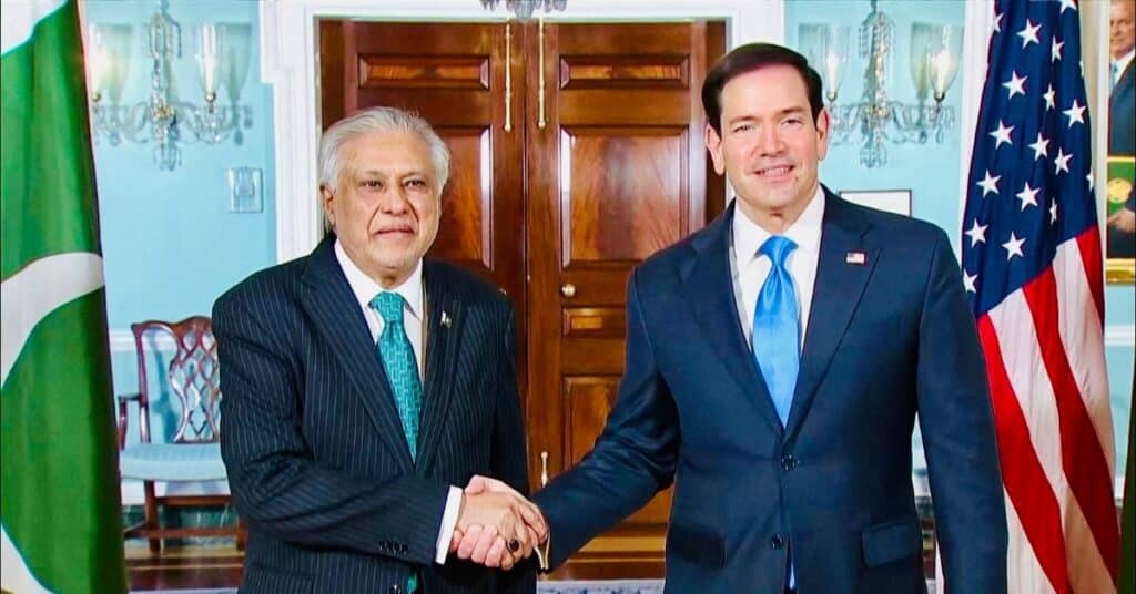DPM Ishaq Dar, Sec Rubio discuss Pak-US ties, regional security in Washington