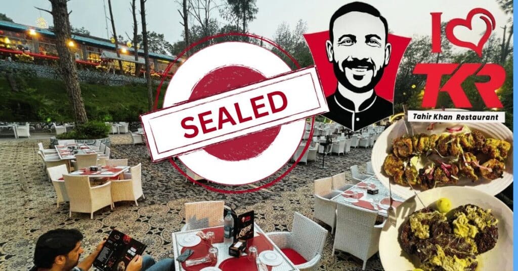 Famous restaurant 'TKR' sealed in Islamabad