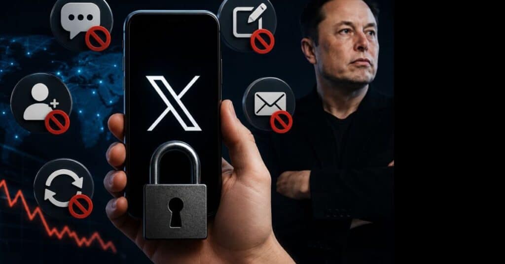 X announces new limits for unverified users