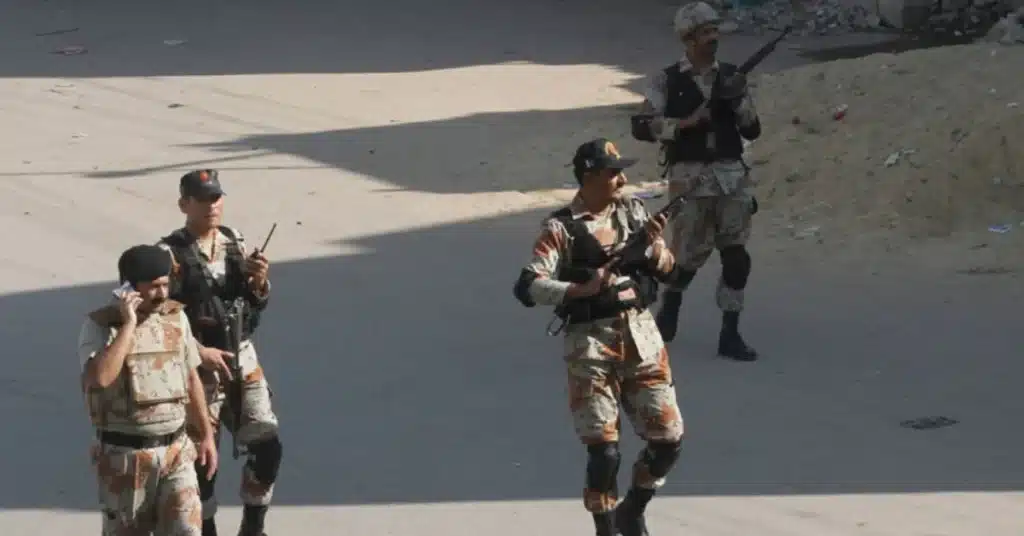 Grenade attack reported at Rangers Headquarters gate in Karachi