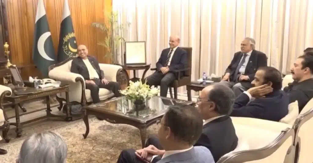 Asif Ali Zardari Shehbaz Sharif