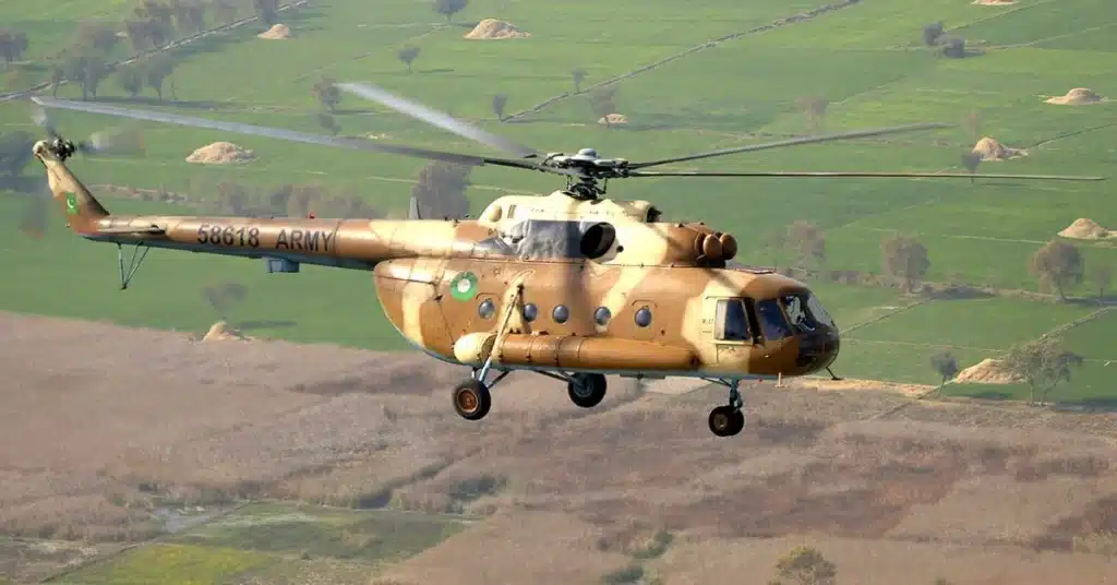 Pakistan Army's Mi-17 helicopter