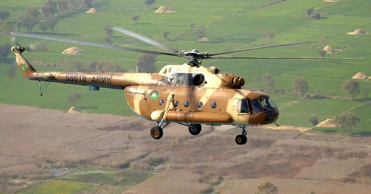 Pakistan Army's Mi-17 helicopter