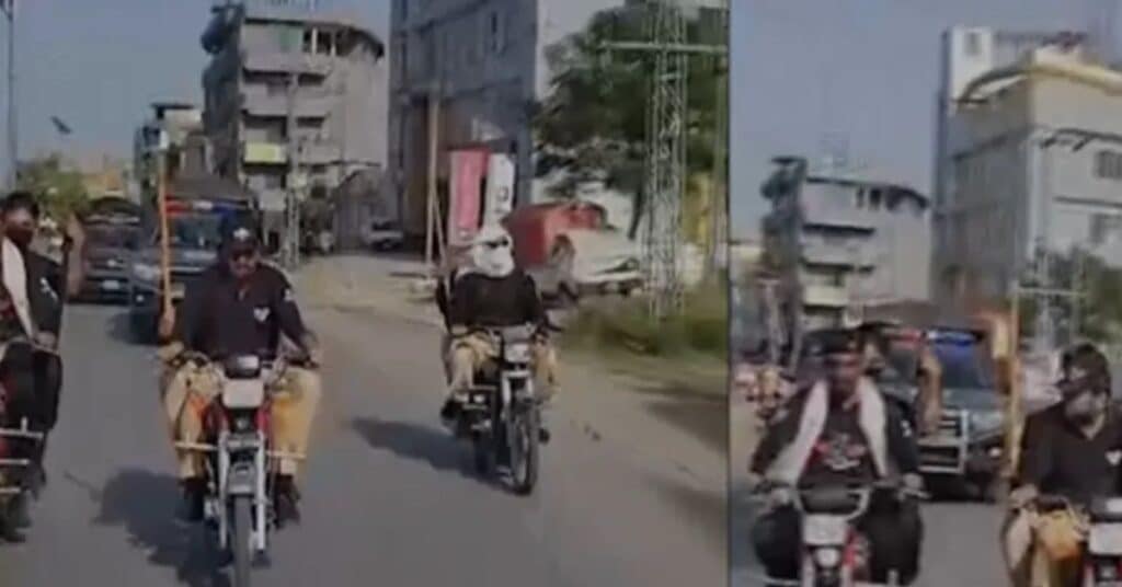 Mirpur police hold flag march to ensure security