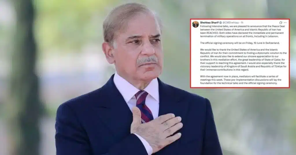 PM Shehbaz’s peace deal post crosses 4 million views on X