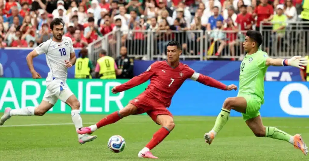 Ronaldo makes World Cup history with sixth edition goal