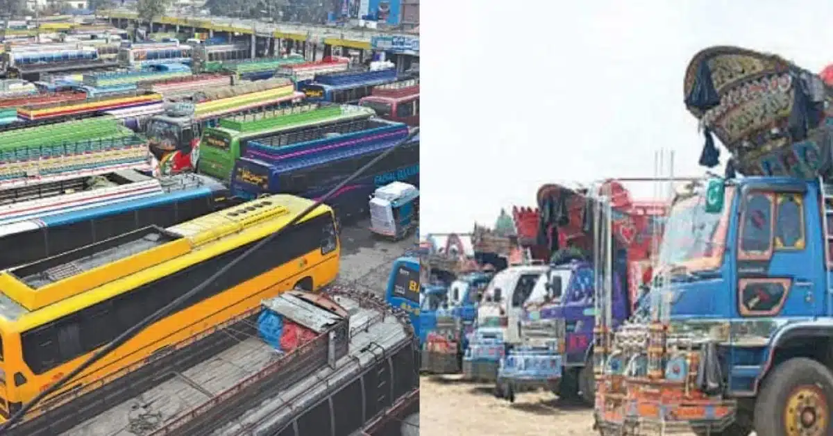 Goods public transport fares