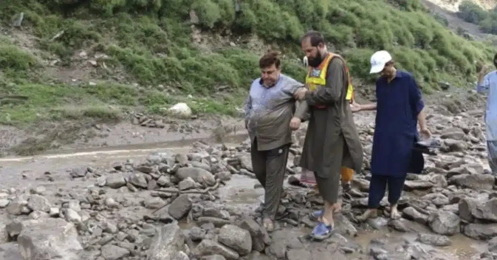 Heavy rain landslide alert