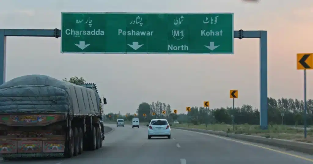Fire extinguishers on motorways