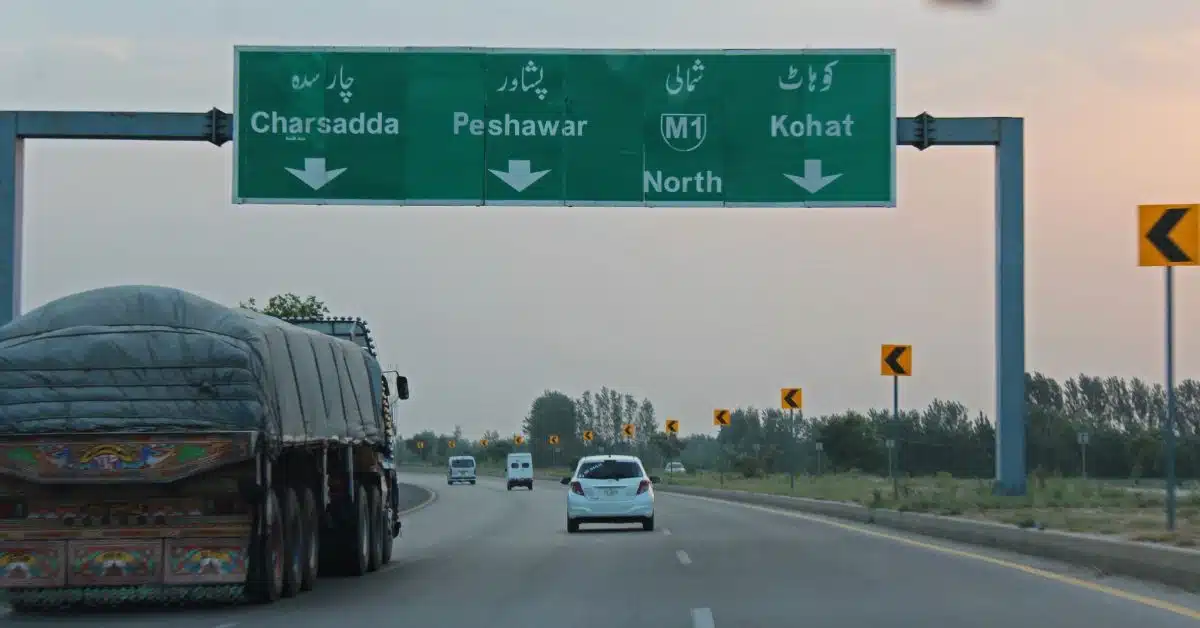 Fire extinguishers on motorways