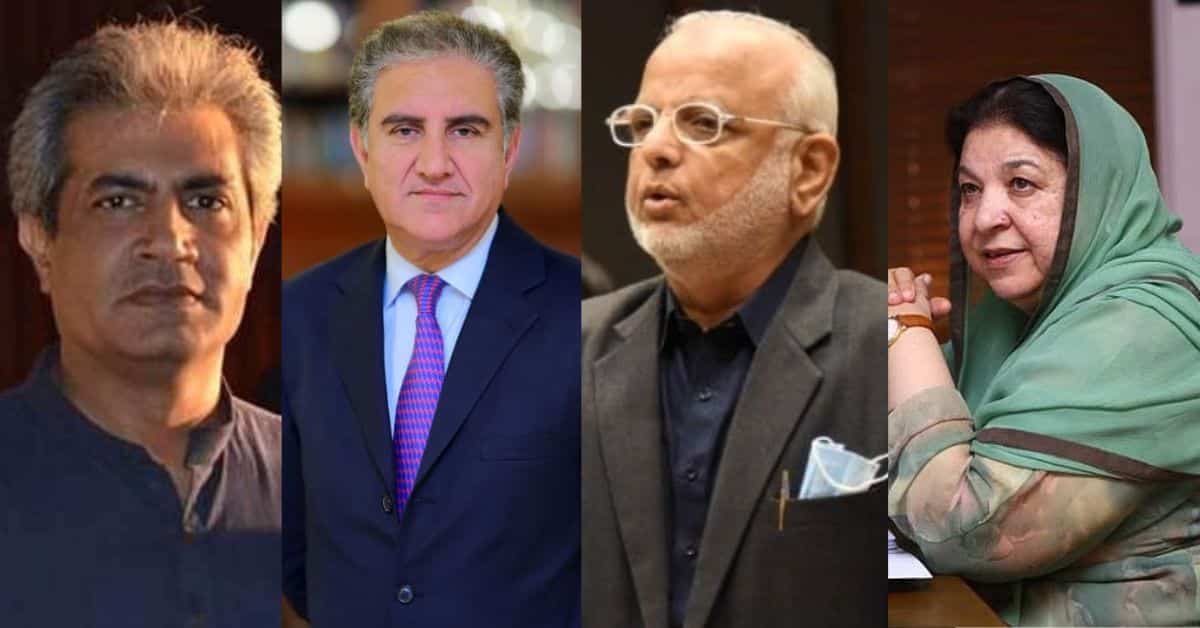 PTI leaders in May 9 case
