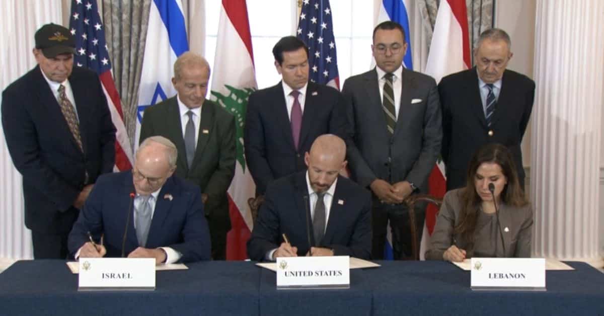 Israel Lebanon framework agreement
