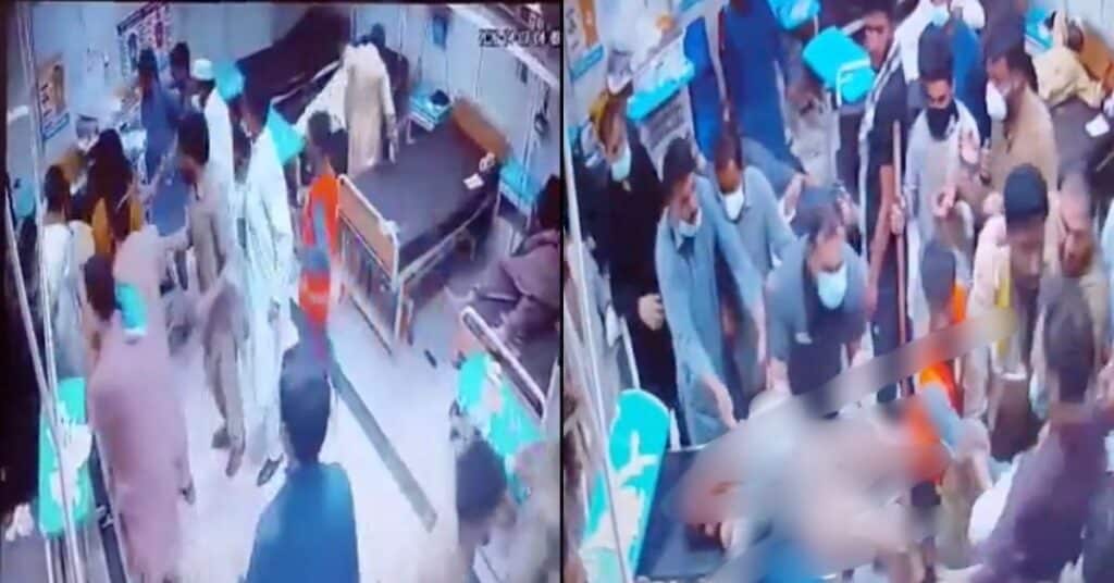 CCTV footage reveals disturbing scenes of JAAC members attacking CMH Rawalakot