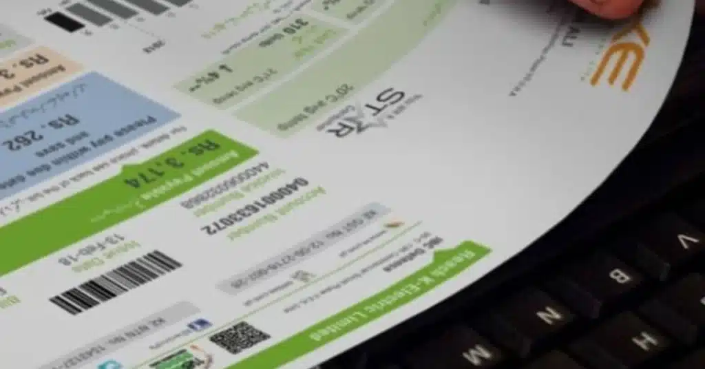 electricity bill