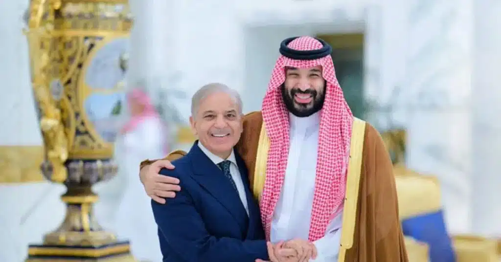 PM Shehbaz condemns attacks on Saudi Arabia, expresses full solidarity with Riyadh