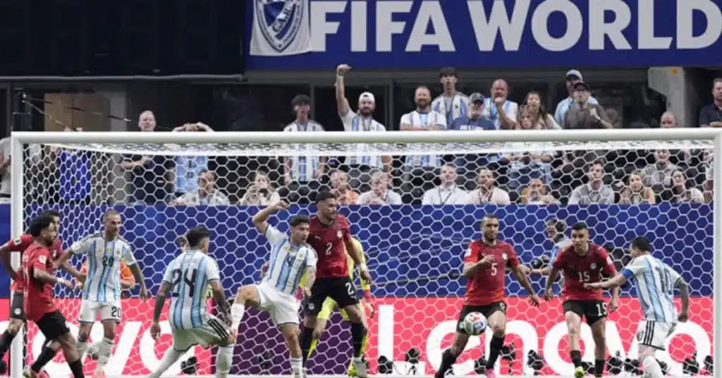Egypt exit as Argentina continue title defence