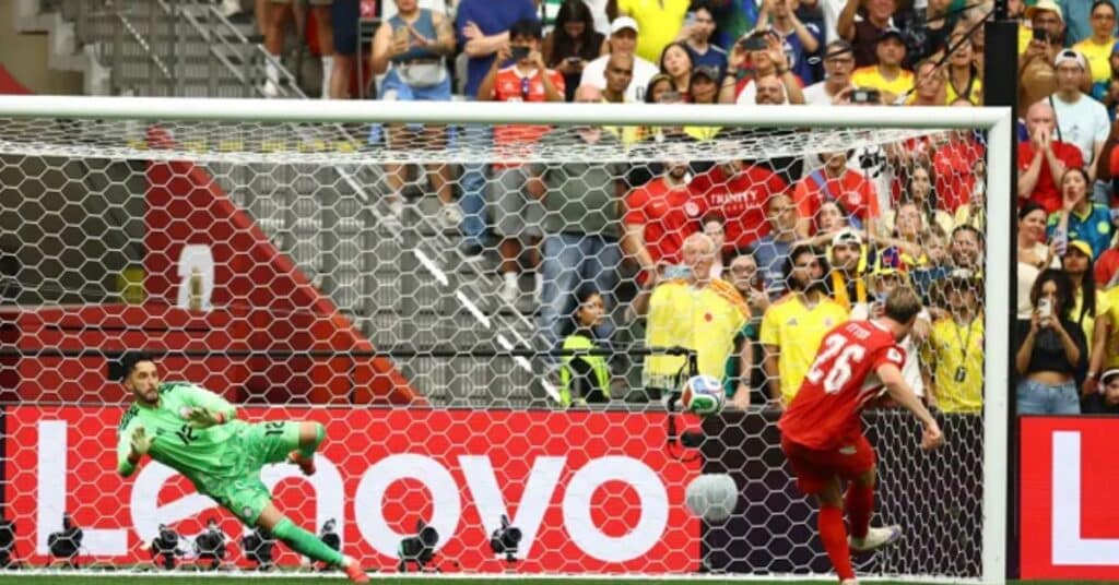 Switzerland beats Colombia on penalties to reach quarter-finals
