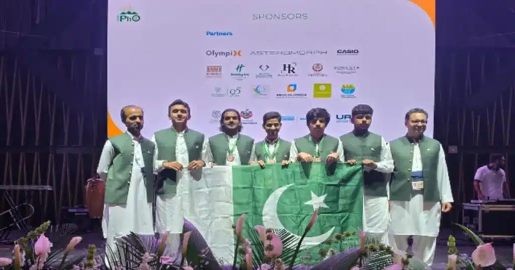 Pakistan shines with three bronze medals at Physics Olympiad