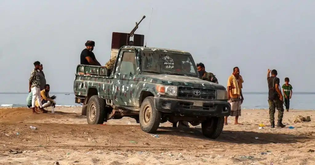 Houthis blockade on Saudi Arabia