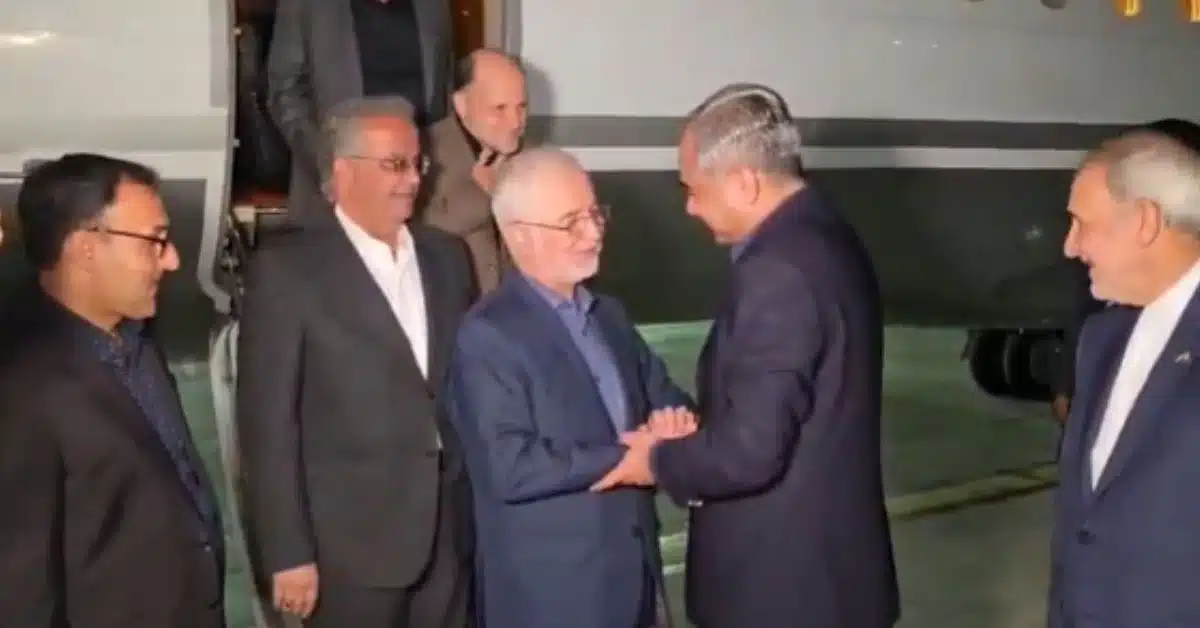 Iranian Interior Minister Eskandar Momeni Islamabad