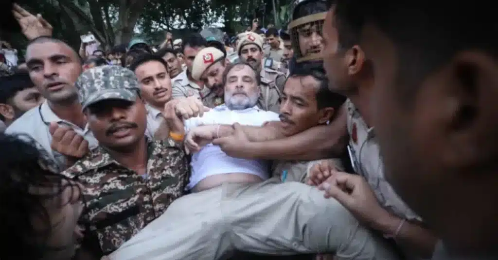 India Rahul Gandhi arrested
