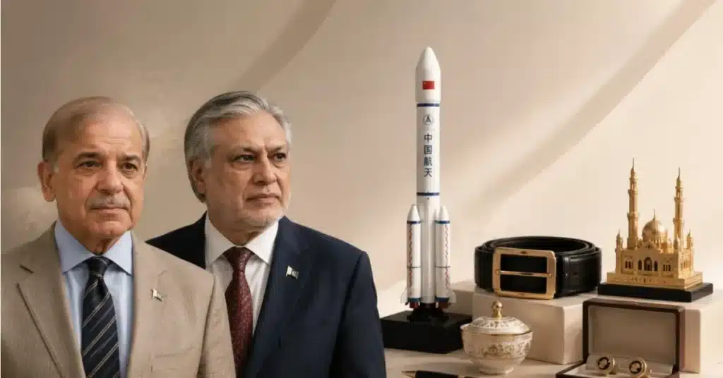 Details of official gifts presented to PM Shehbaz, Ishaq Dar revealed