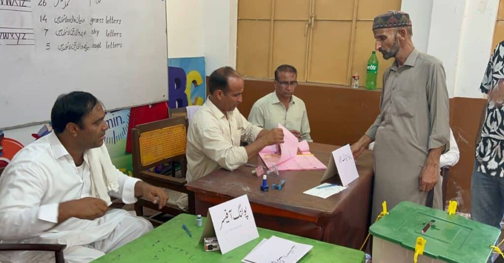 AJK Election Polling time