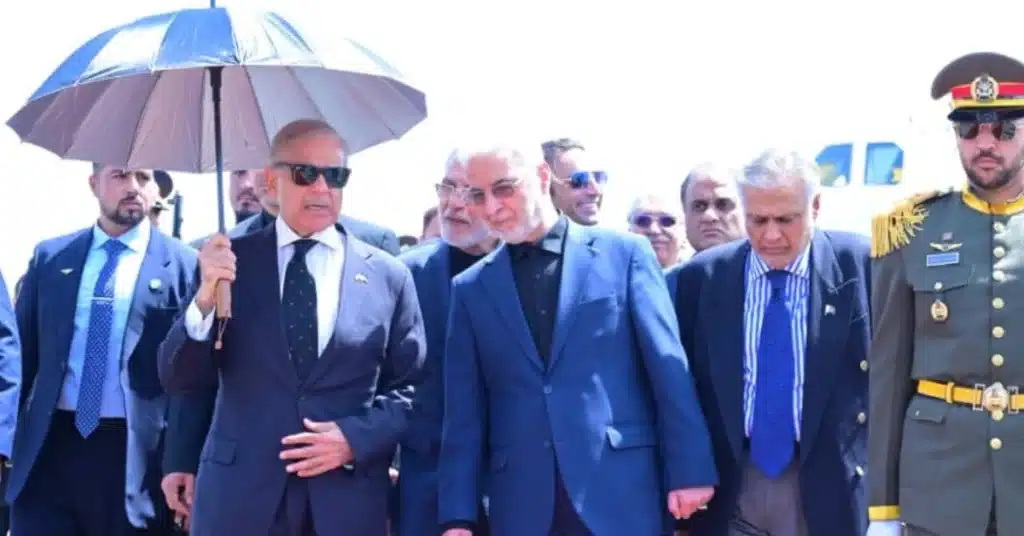 Shehbaz Asim Munir reaches Tehran