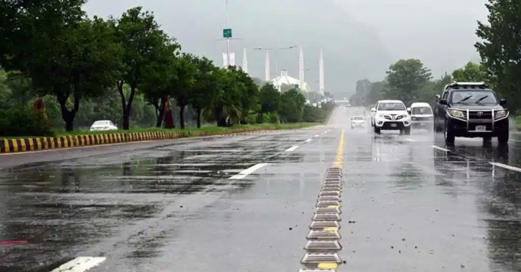 heavy rain Islamabad