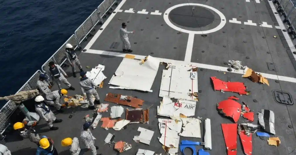 cargo plane wreckage