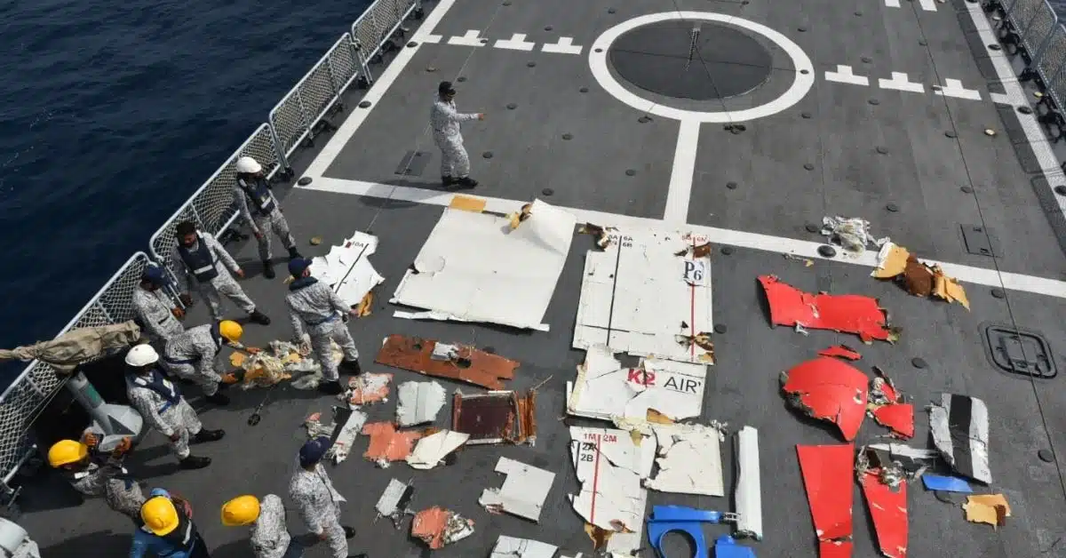 cargo plane wreckage