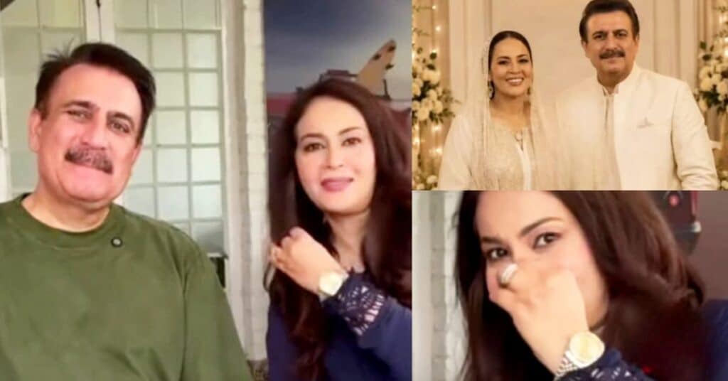 Actor Tauseeq Haider, Farah Sadia break silence on wedding rumors in playful way