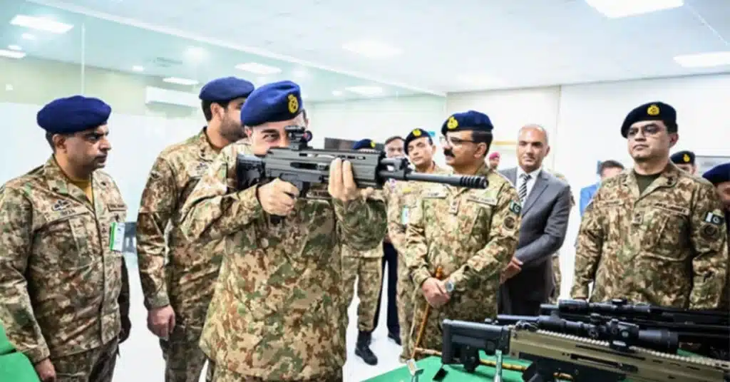 Field Marshal Asim Munir visits POF, reviews defence production