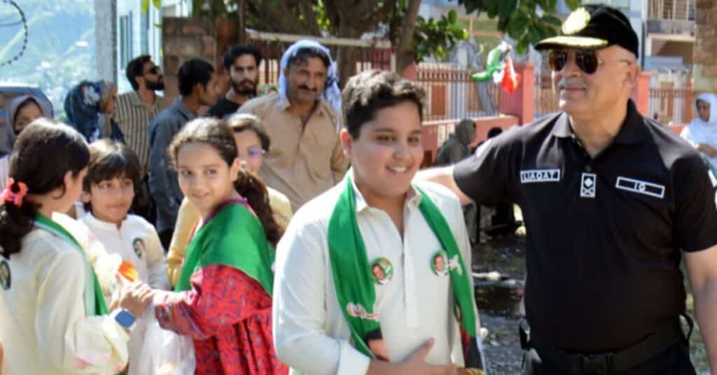 IGP AJK reviews security arrangements at Muzaffarabad polling stations
