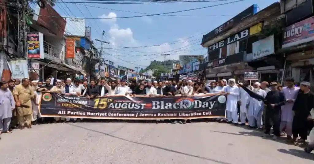 India Independence as Black Day