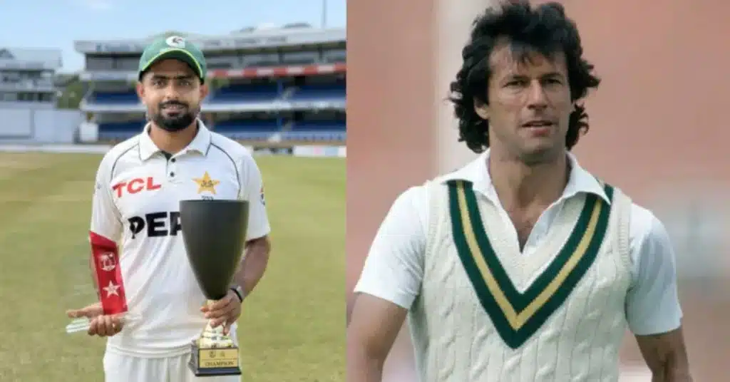 Babar Azam equals Imran Khan’s historic Test record